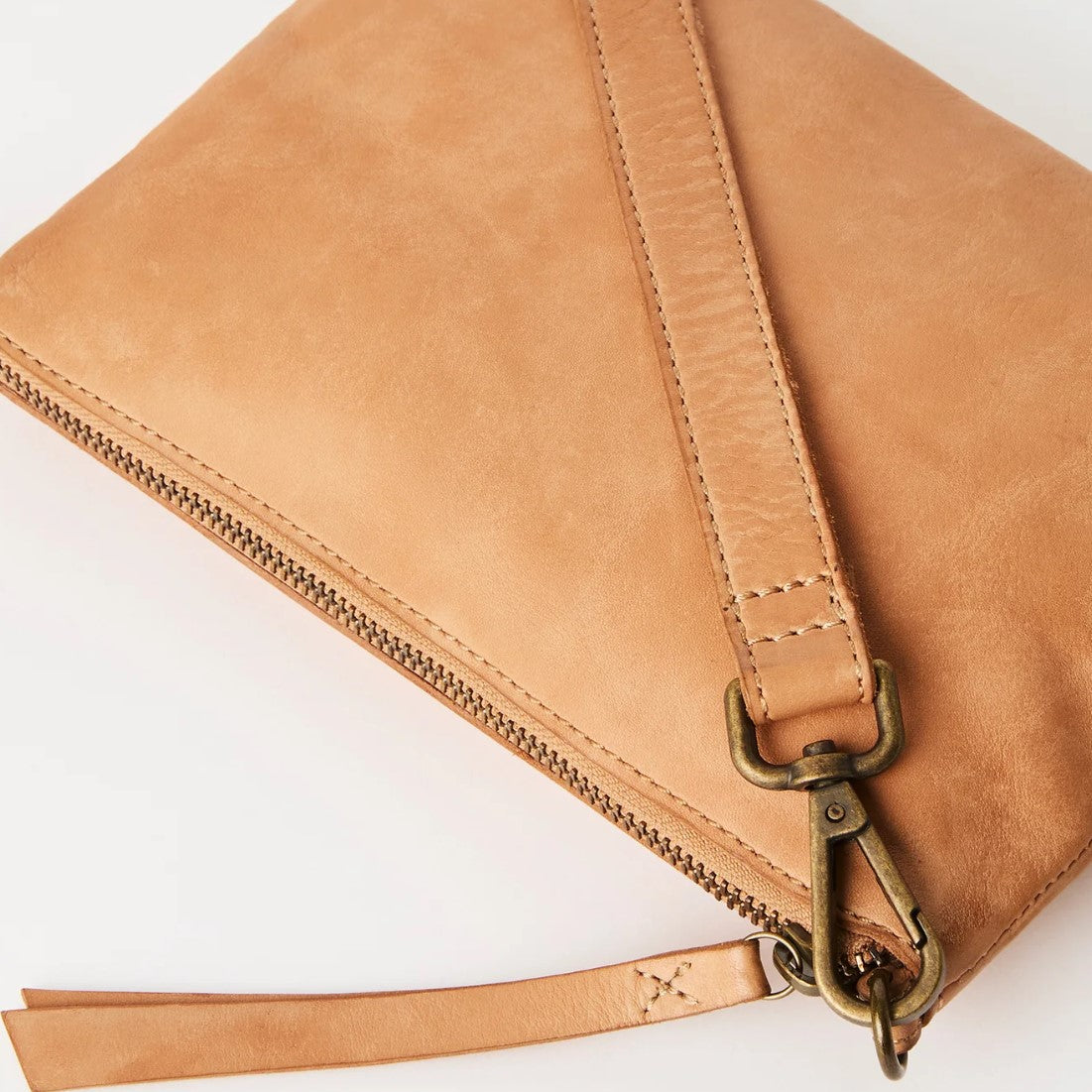 Juju Baby Crossbody Leather Bag Tan