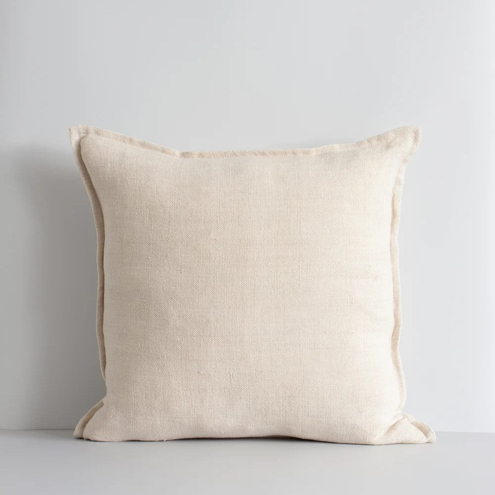 Flaxmill Cushion with Feather inner - Nude – Presentables