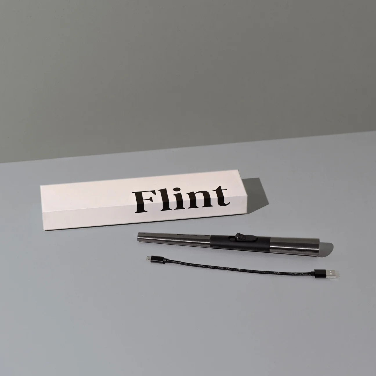 Flint Rechargable Lighter Gunmetal