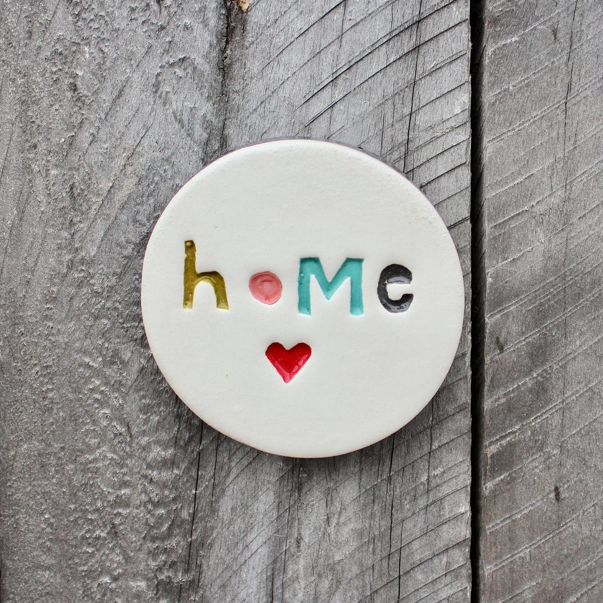 Ceramic Wall Disc HOME