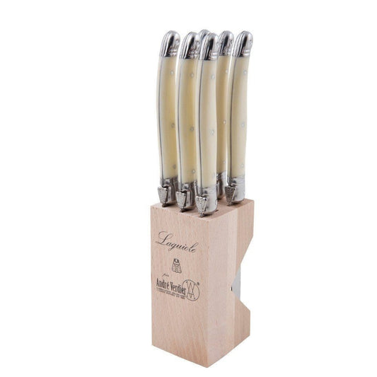 Verdier Knife Block Cream