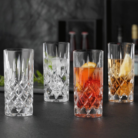 Noblesse Long Drink Tumblers Set 4