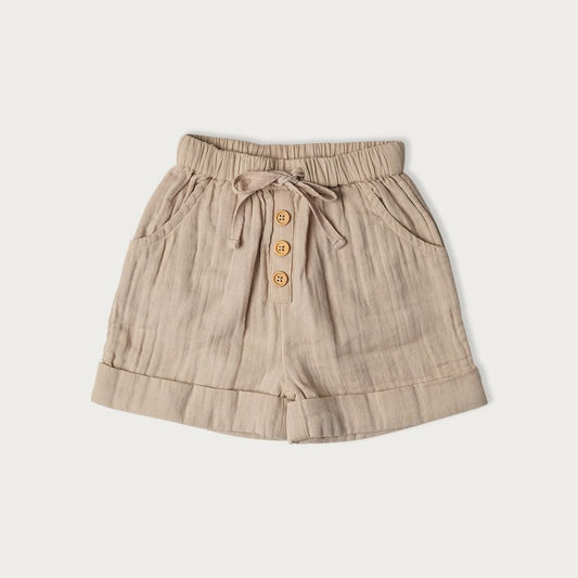 Babu Frankie Muslin Short Oat