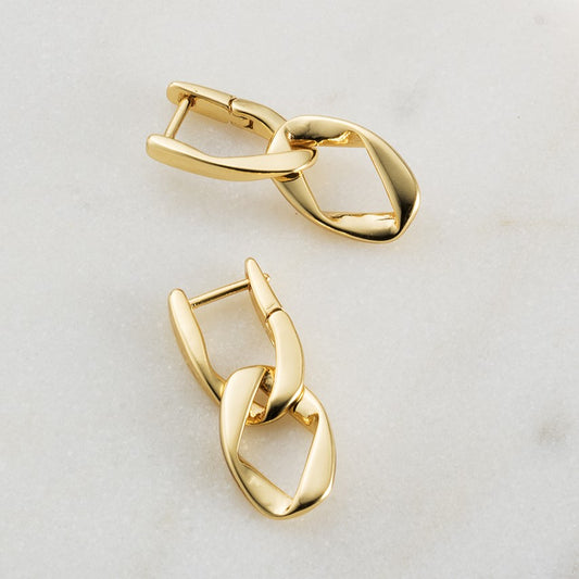 Zafino Pia Earrings Gold