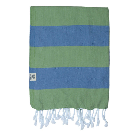 Santorini Turkish Towel Denim Olive