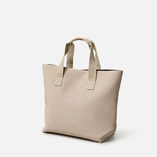 Citta Canvas Tote Bag OS Beige